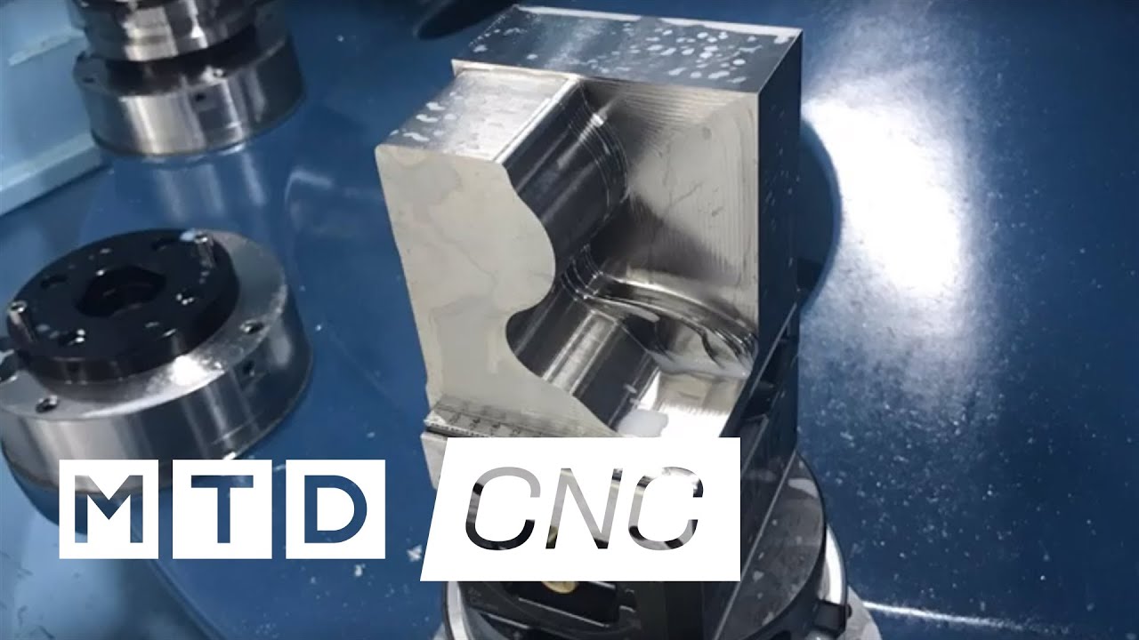 Matsuura MX 330 cuts titanium 11 days non stop