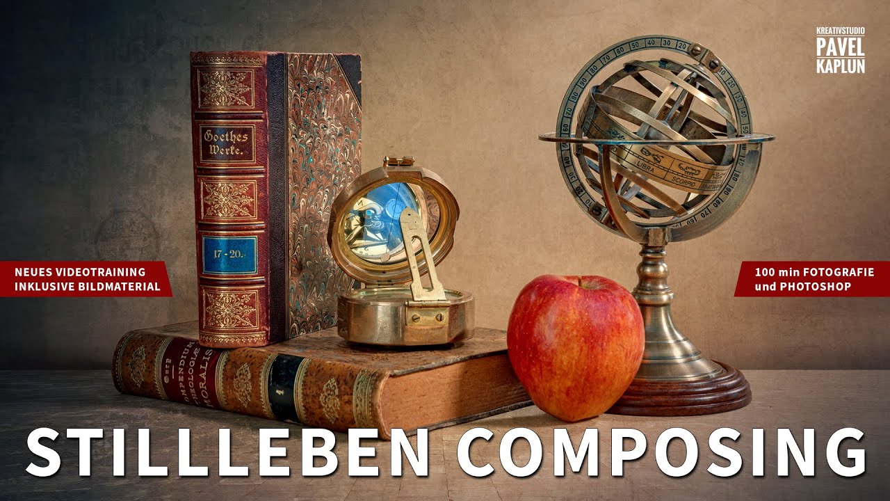 Fotokunst zuhause: Stillleben Composing