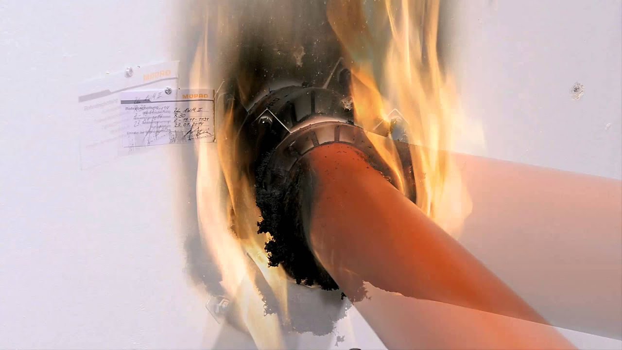 Montage correct des colliers coupe-feu MÜPRO