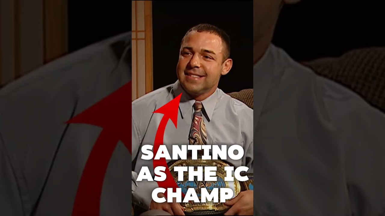 Santino Marella's FIRST RUN as the Intercontinental Champion #wwe #wrestling #shorts