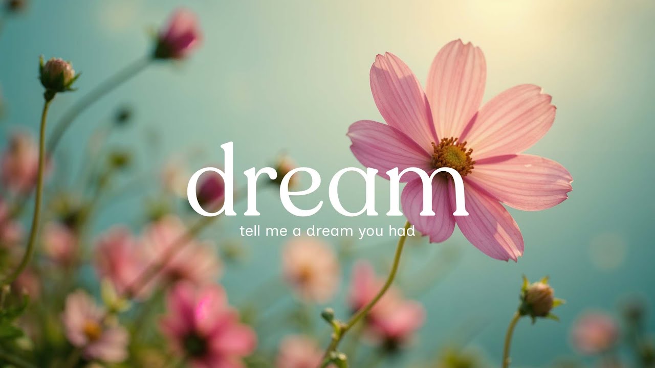 The Quiet Shape of a Dream 🌿🌸 Pink Cosmos Flowers Dancing 🌿🌸 Calming Nature ASMR Video