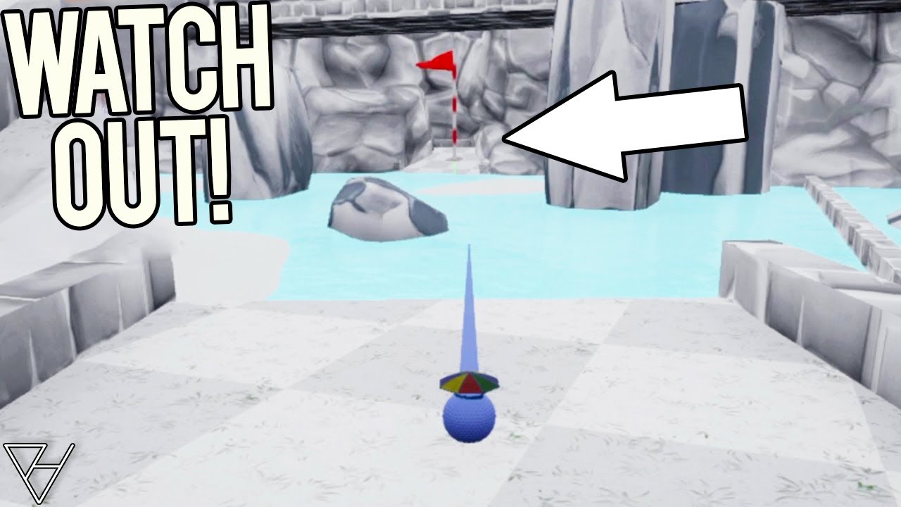 The Ice Makes This Mini Golf Course Crazy! - Golf It