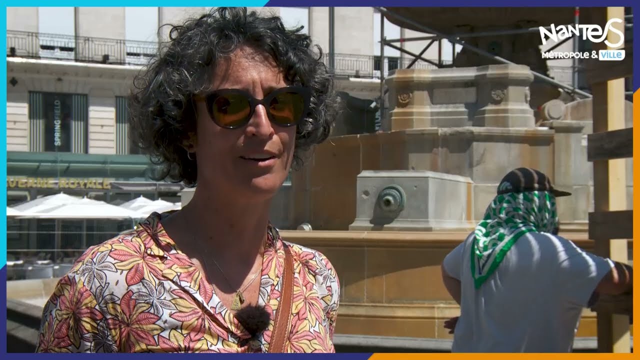 Restauration de la fontaine de la place Royale - 1/4 : Dépose des sculpture | 2025