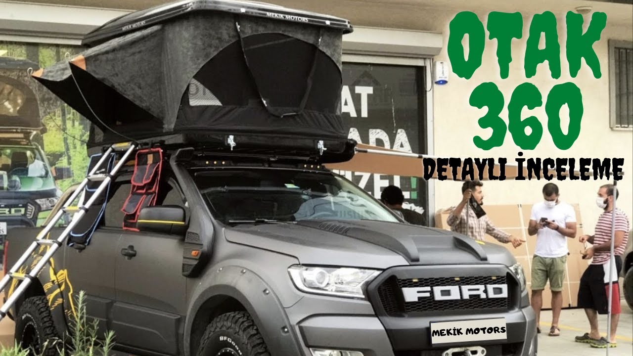 MEKİK MOTORS OTAK 360 ARAÇ ÜSTÜ ÇADIR MONTAJ VE DETAYLI İNCELEME (ROOF TOP TENT)