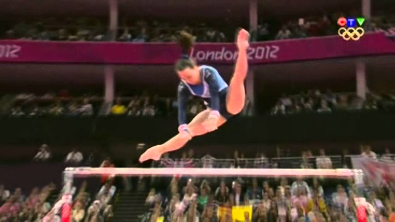 The emotions and beauty in gymnastics at the Olympics 2012