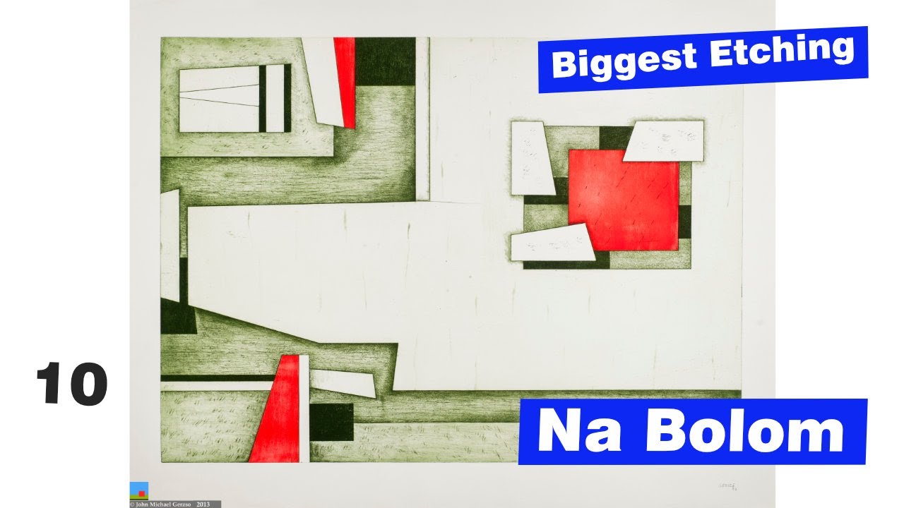 Gunther Gerzso brief description of etching Na Bolom