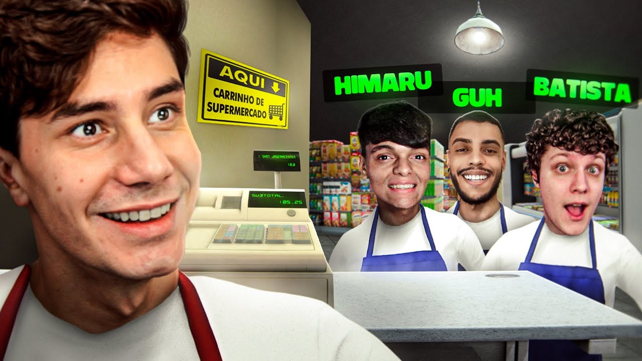 NOVOS FUNCIONÁRIOS! 🧑‍🧑‍🧒 MERCADO MULTIPLAYER