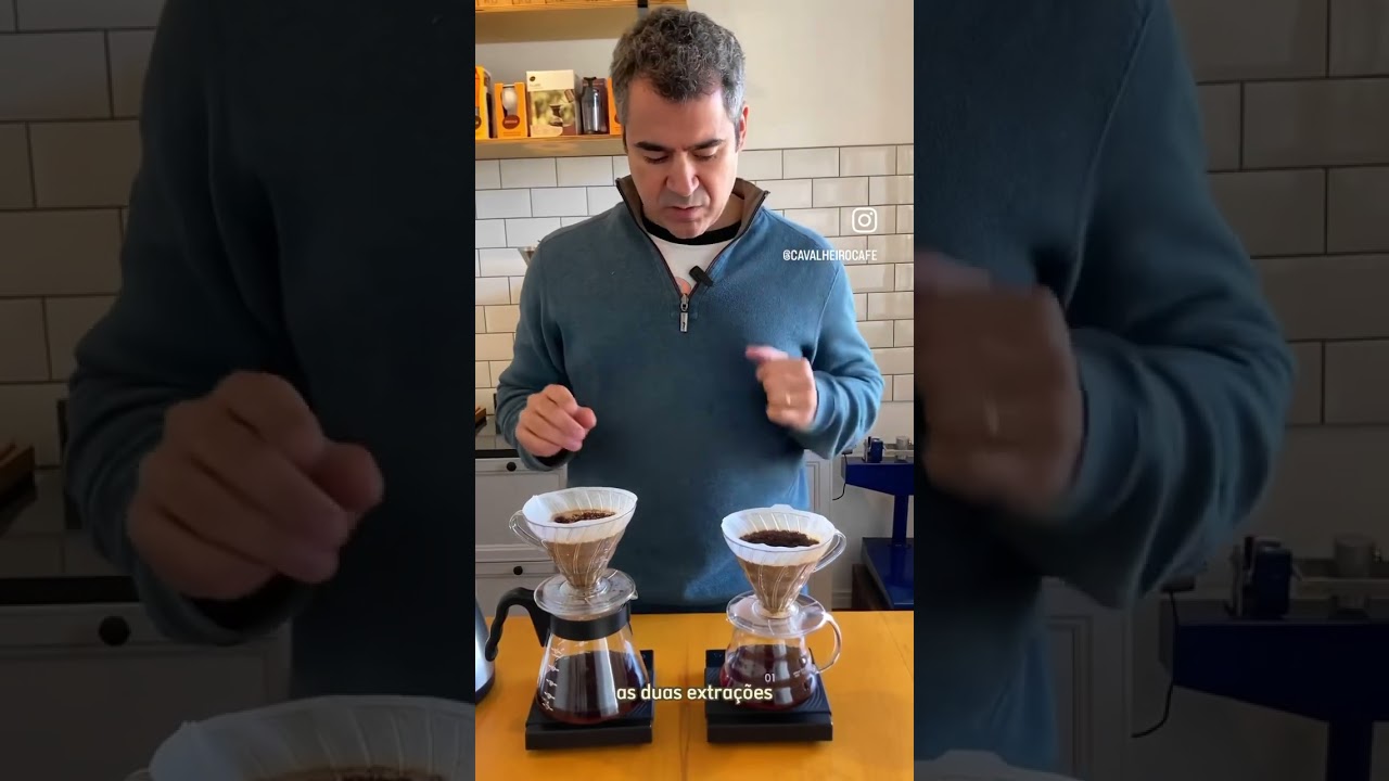 TESTAMOS! Você sabe para que serve a pré-infusão ou blooming no preparo do café?