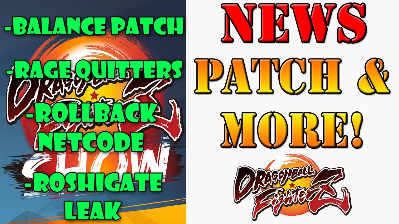 What we learned from The DBFZ Show - Balance patch, Rollback Netcode, fixing Ragequits & ROSHIGATE