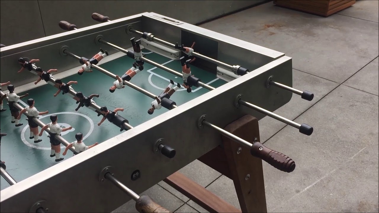 RS Barcelona #3 Wood Foosball Table