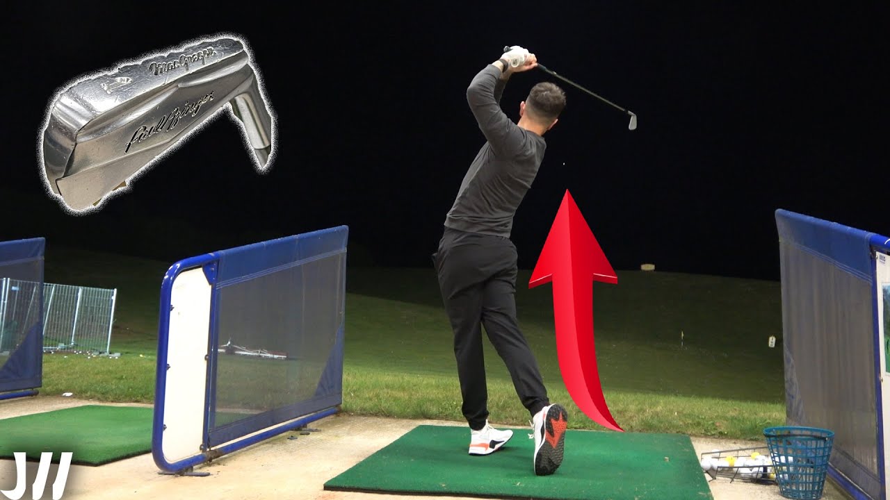 Crazy Ball Flights with an OLD 1 IRON...