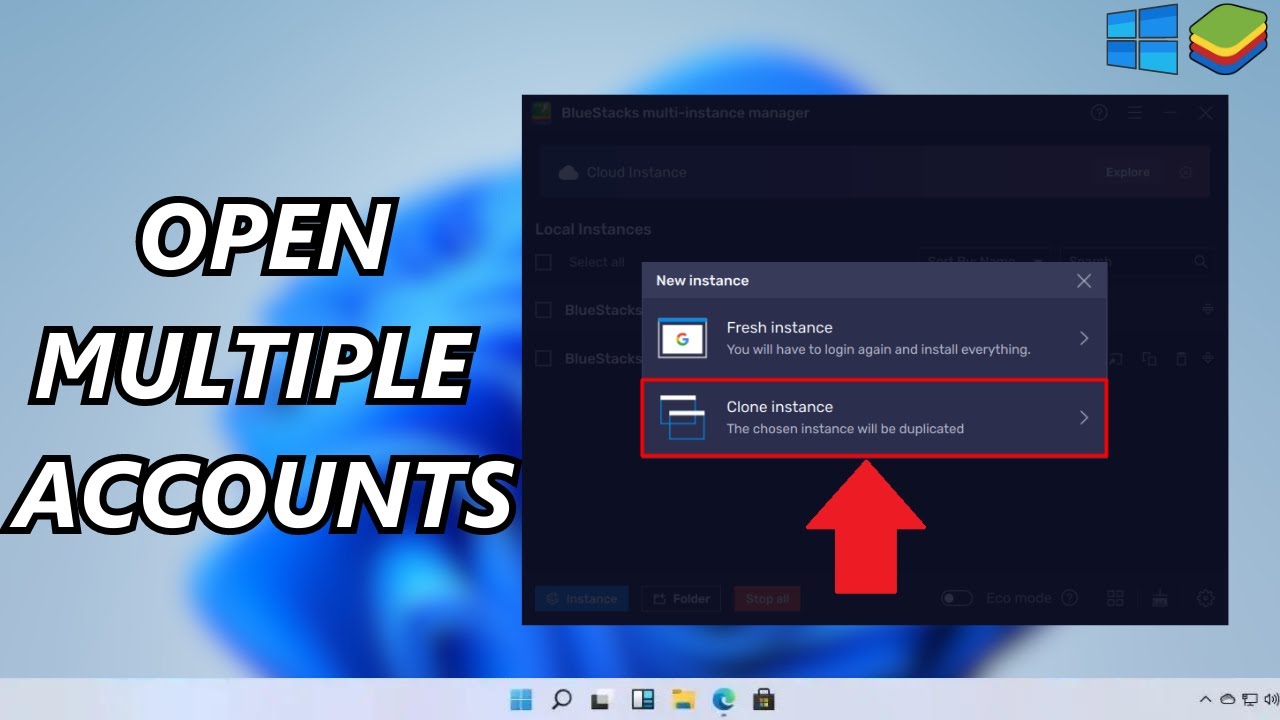 How To Open Multiple Accounts in Bluestacks 5 (2023)