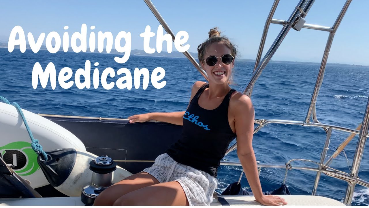 Preveza to Corfu avoiding the medicane | Sailing On The Breeze Ep. 24