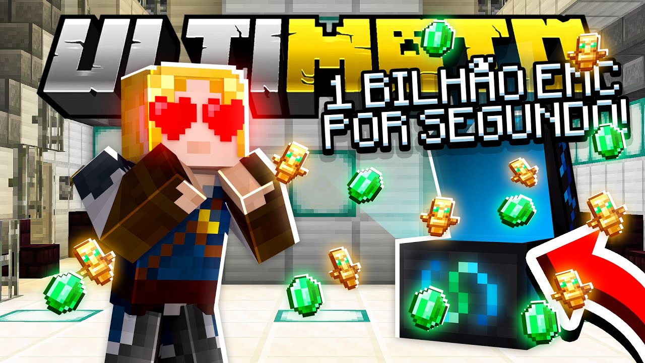 FARM DE EMC ABSURDA! - MINECRAFT ULTIMATO #18