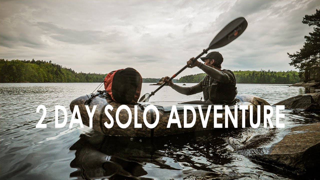 The perfect 2 day solo adventure - Bushcraft, fishing, packraft