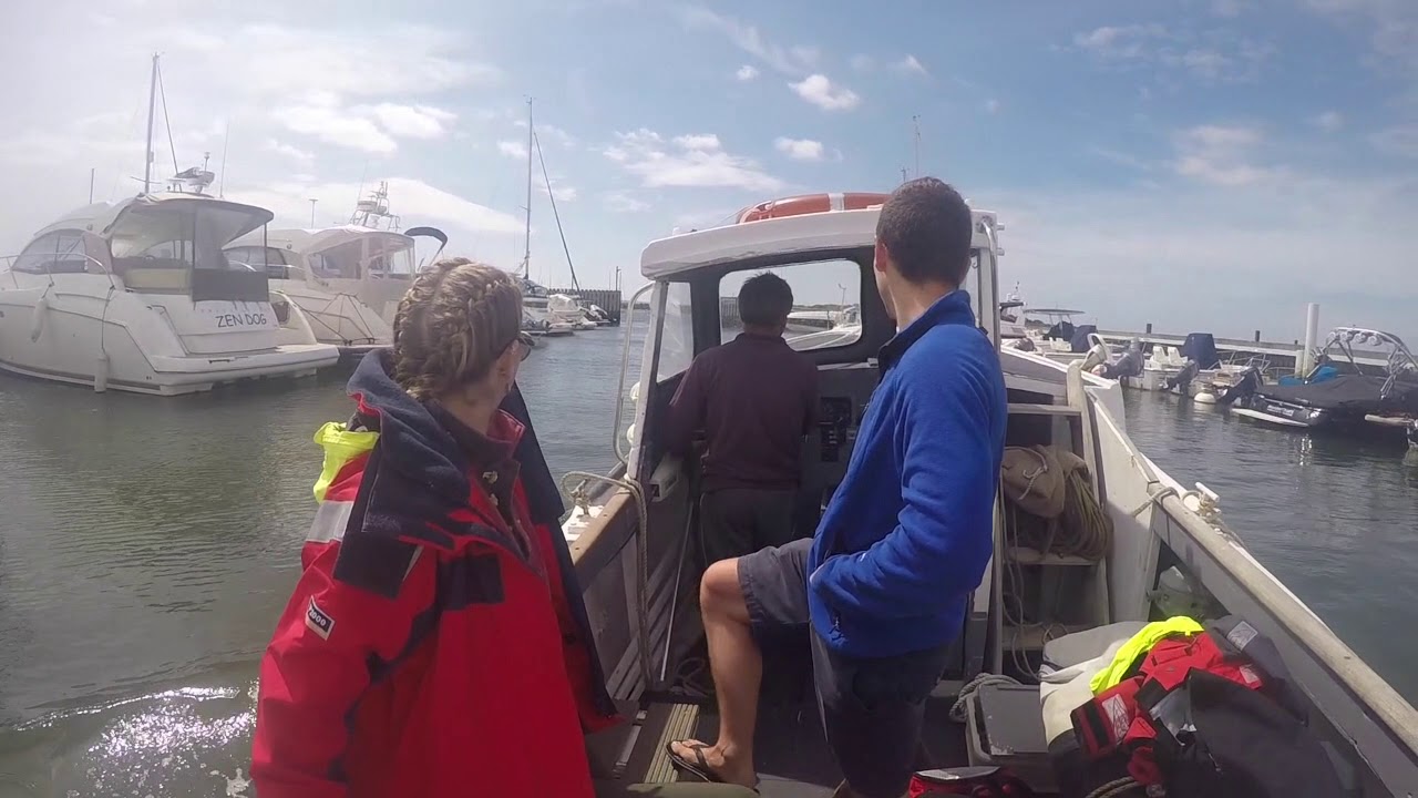 Preparing Blue Eye To Sail Around The World