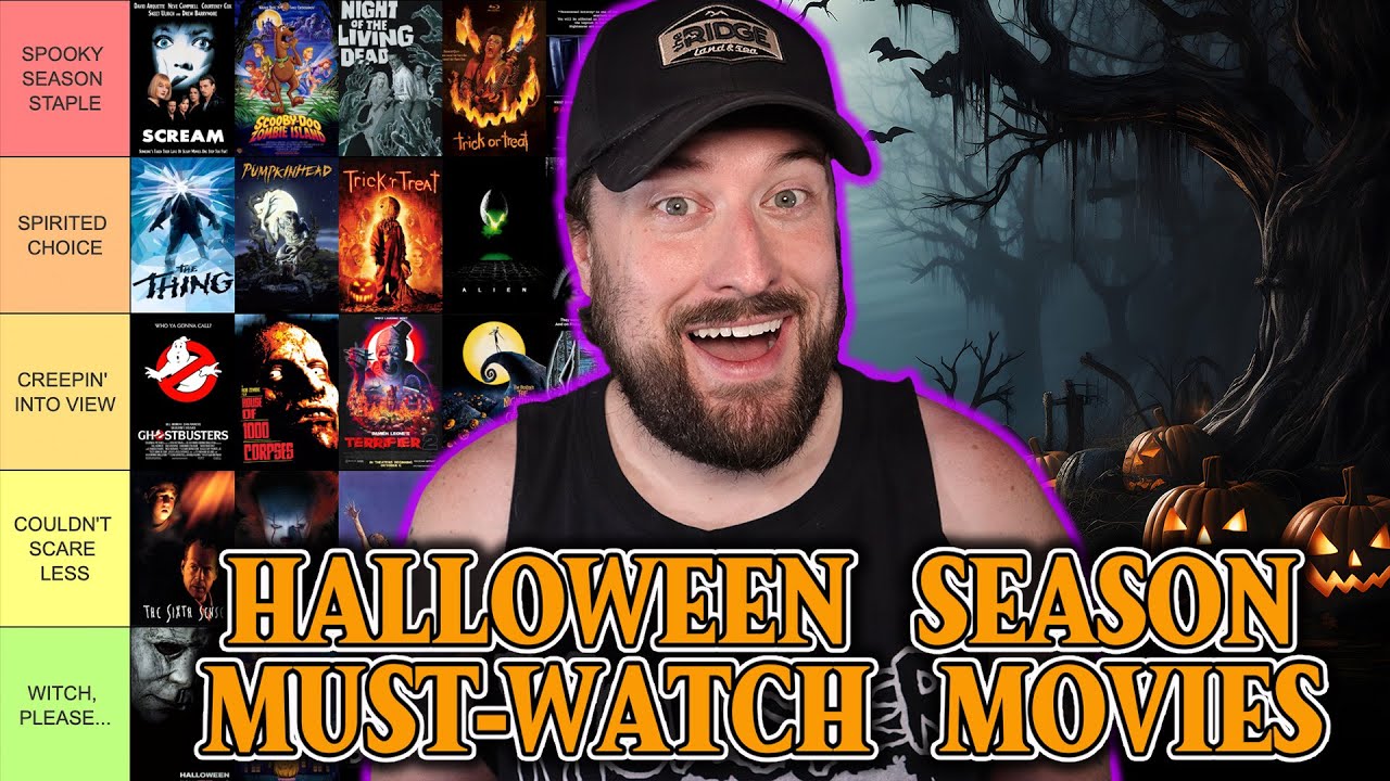Halloween Season Must-Watch Movies | TIER LIST