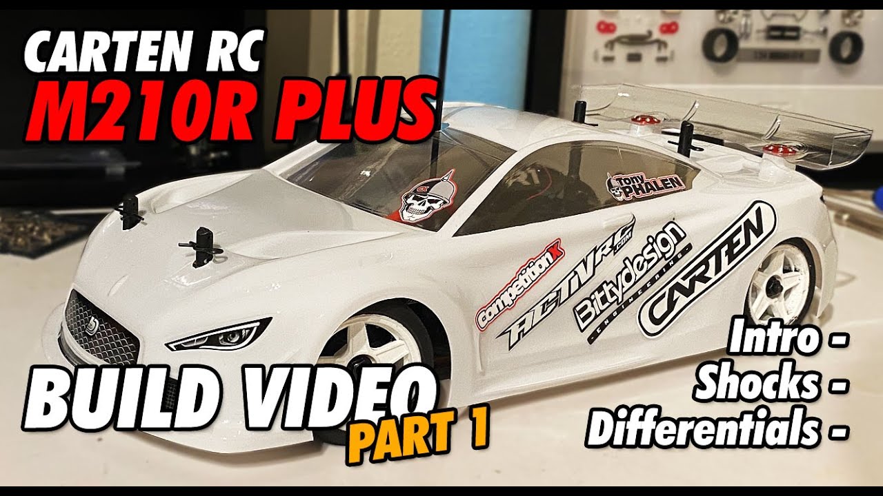 Carten RC M210R Plus Build - Part 1 - Intro, Shocks and Differentials