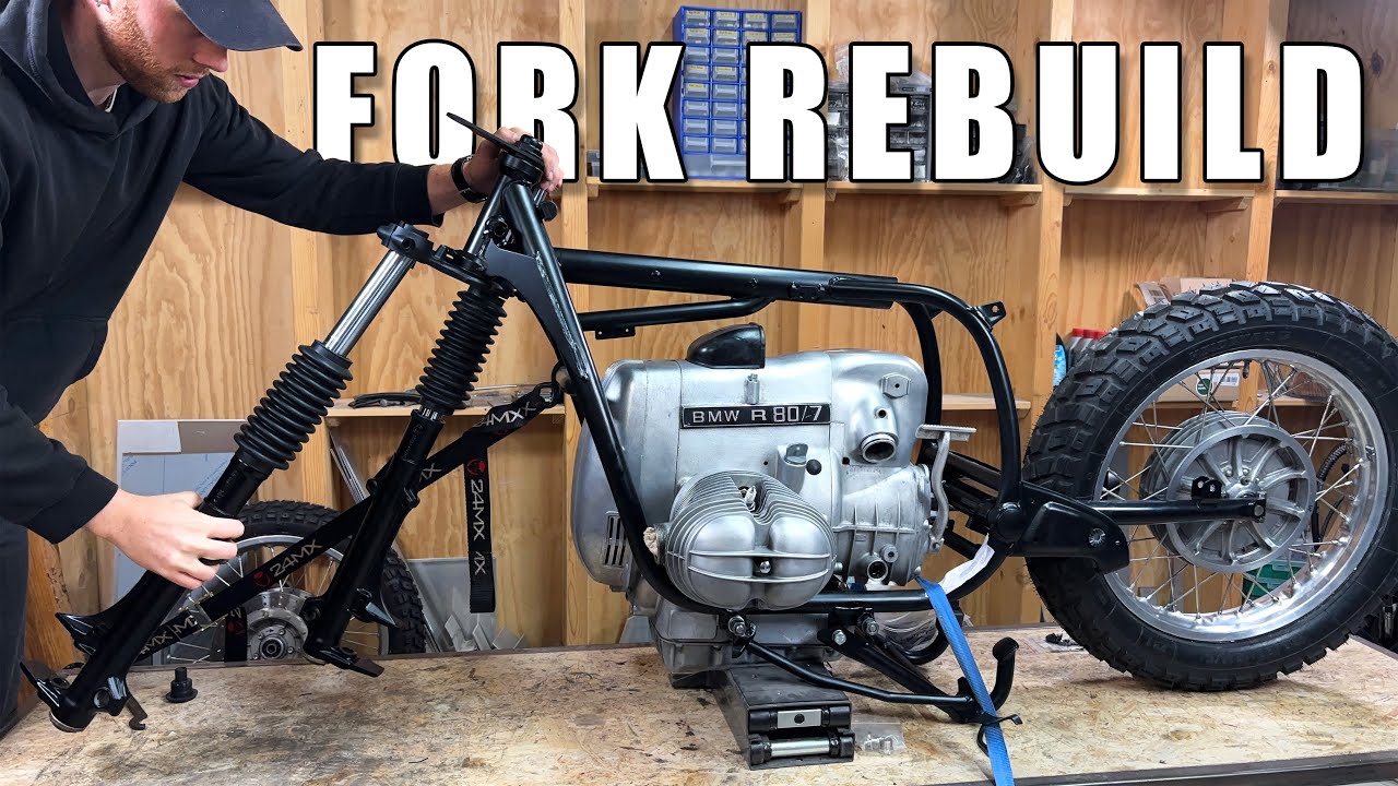 How To Rebuild BMW Airhead Forks | BMW R80