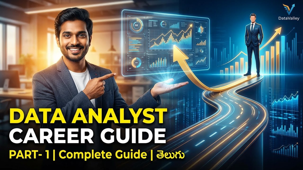PART-1 | Become a Data Analyst | Complete Career Guide in తెలుగు