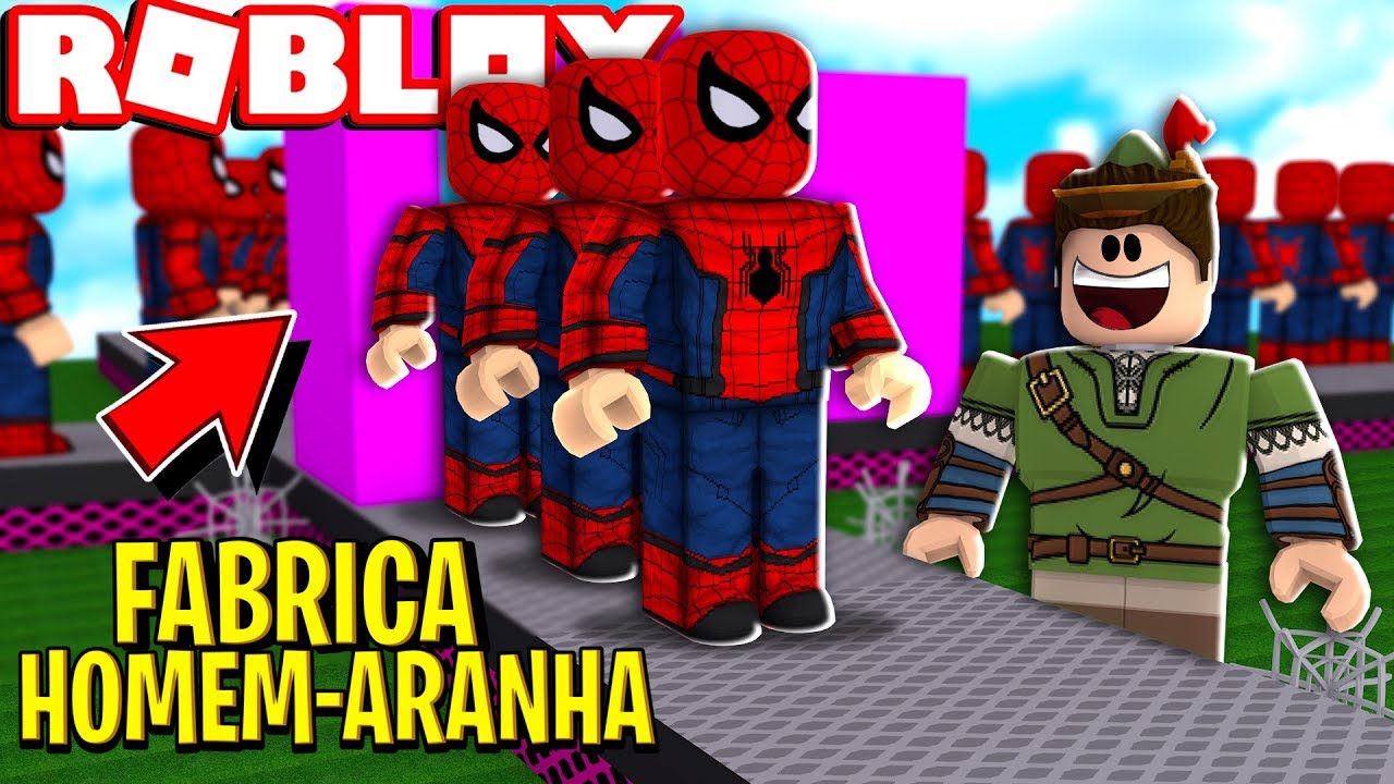 Фабрика Человека-Паука в Roblox!! (Super Hero Tycoon)