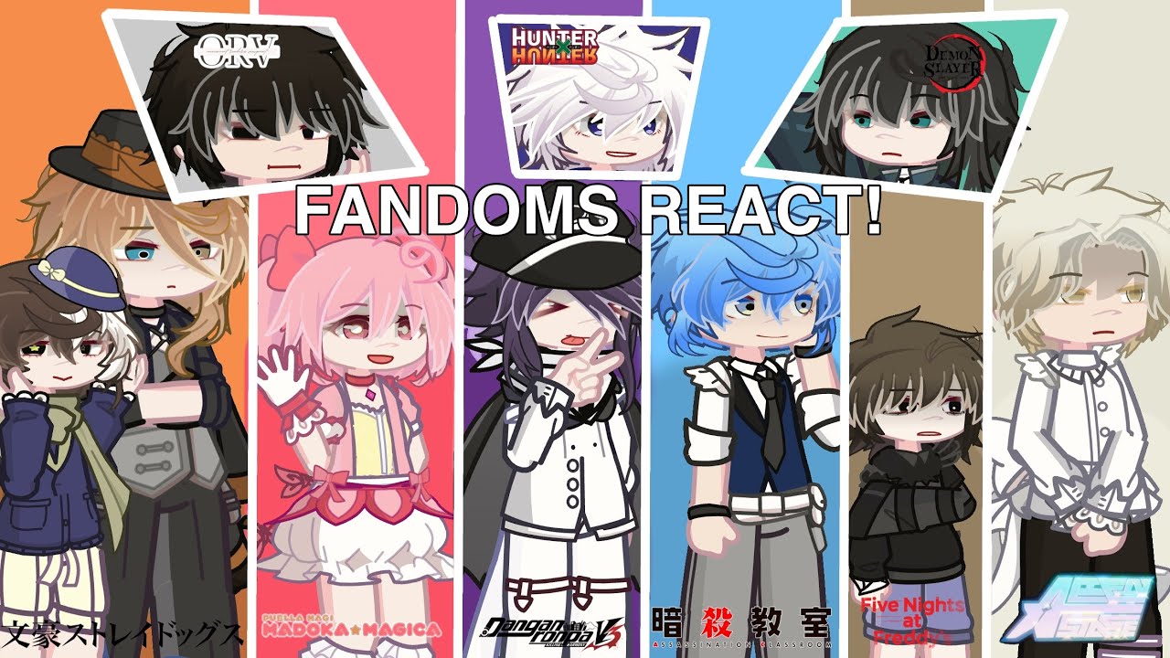 Fandoms react — introductions [ 001: 0/10 ] ( FULL PART ) 2X SPEED