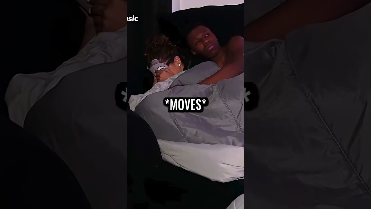 Rakai visibly look fell good after hugging his girl on bed !! 🫡