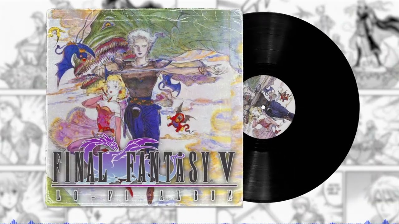 Final Fantasy V Lo-Fi Album 🌊 Crystal Roads & Timeless Journeys