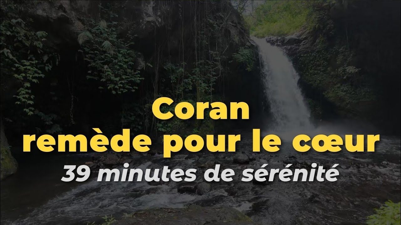 Coran &mdash; un rem&egrave;de pour le c&oelig;ur | 39 minutes de s&eacute;r&eacute;nit&eacute; #coran #paix #apaisement