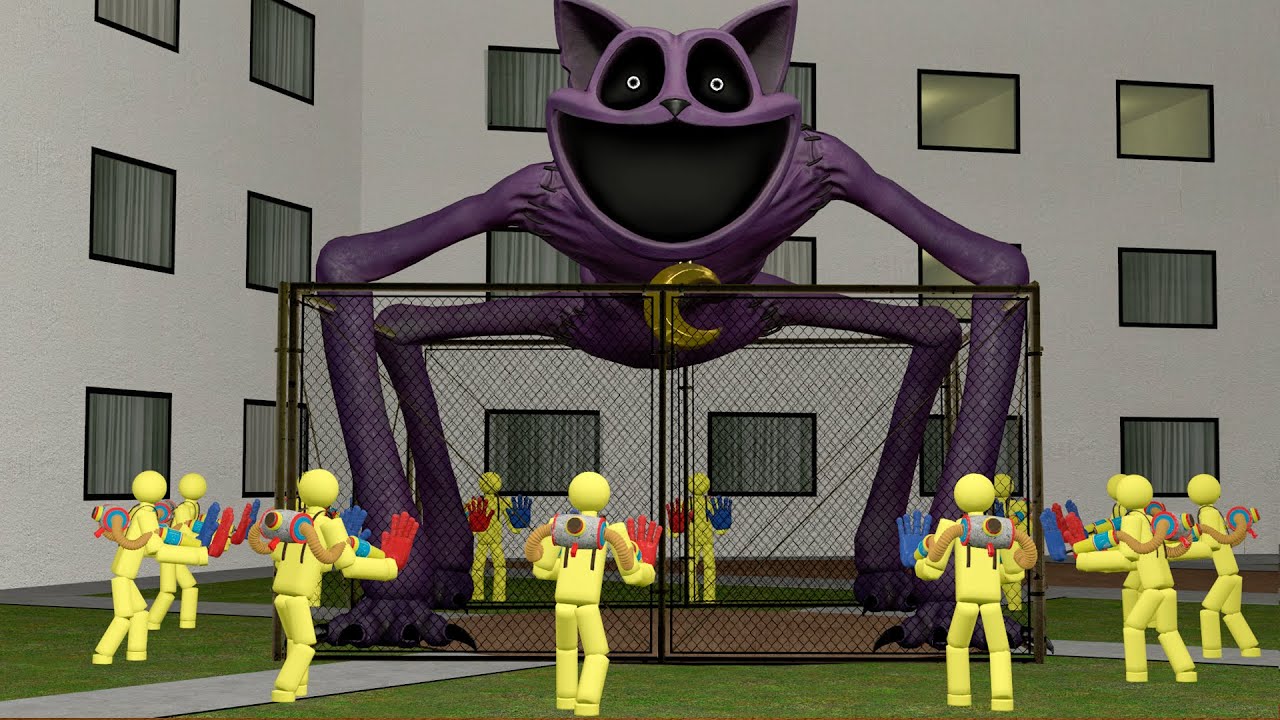 THE CATNAP were surrounded, but something went wrong... (Garry's Mod)