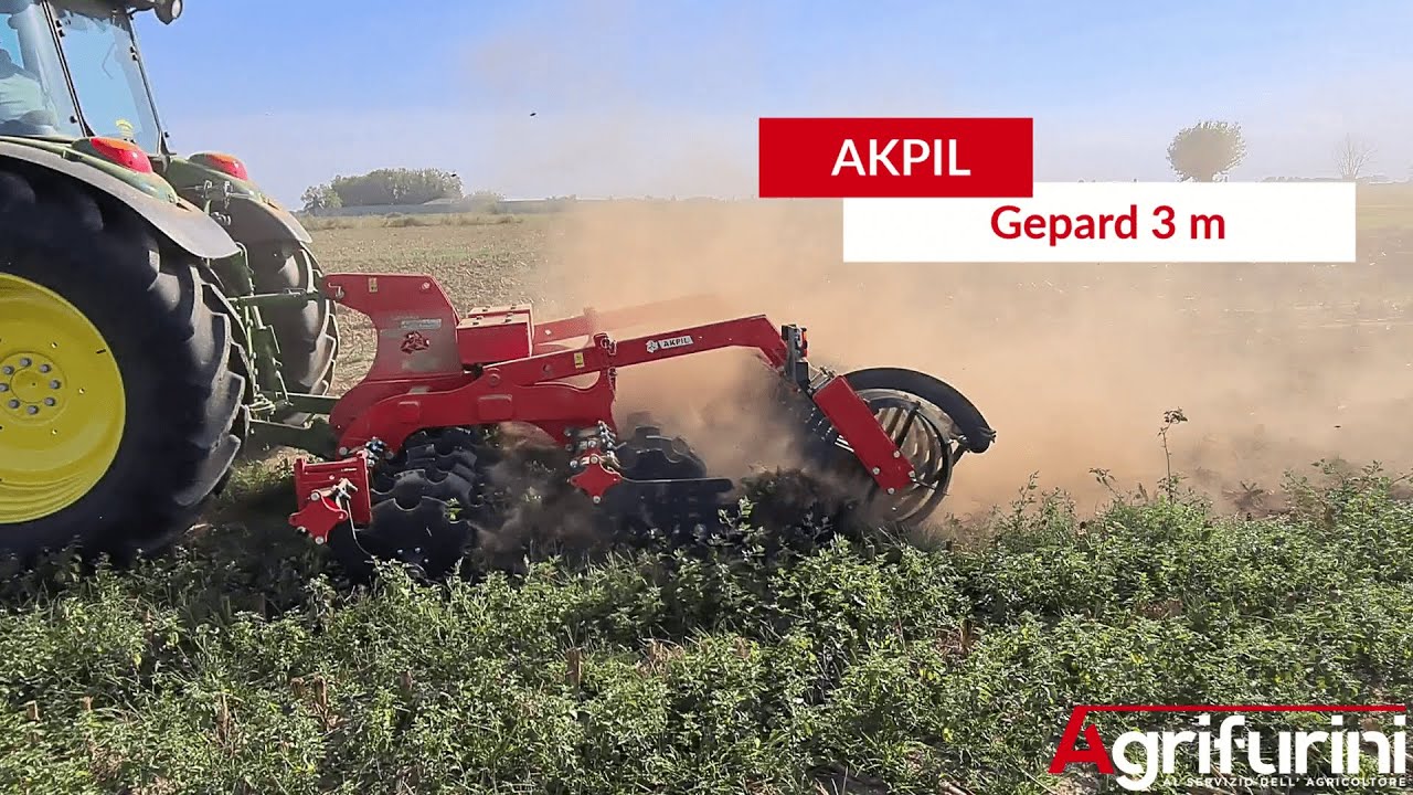 Erpice a dischi Akpil Gepard 3 m