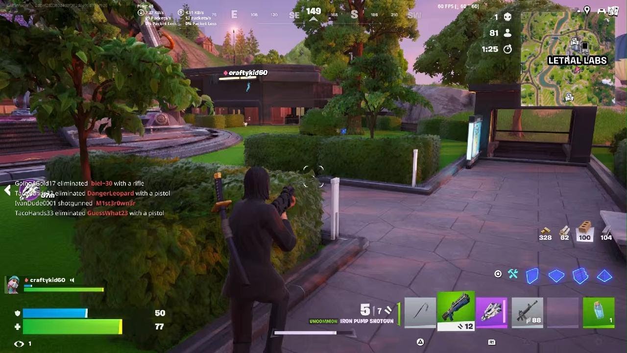 Fortnite win