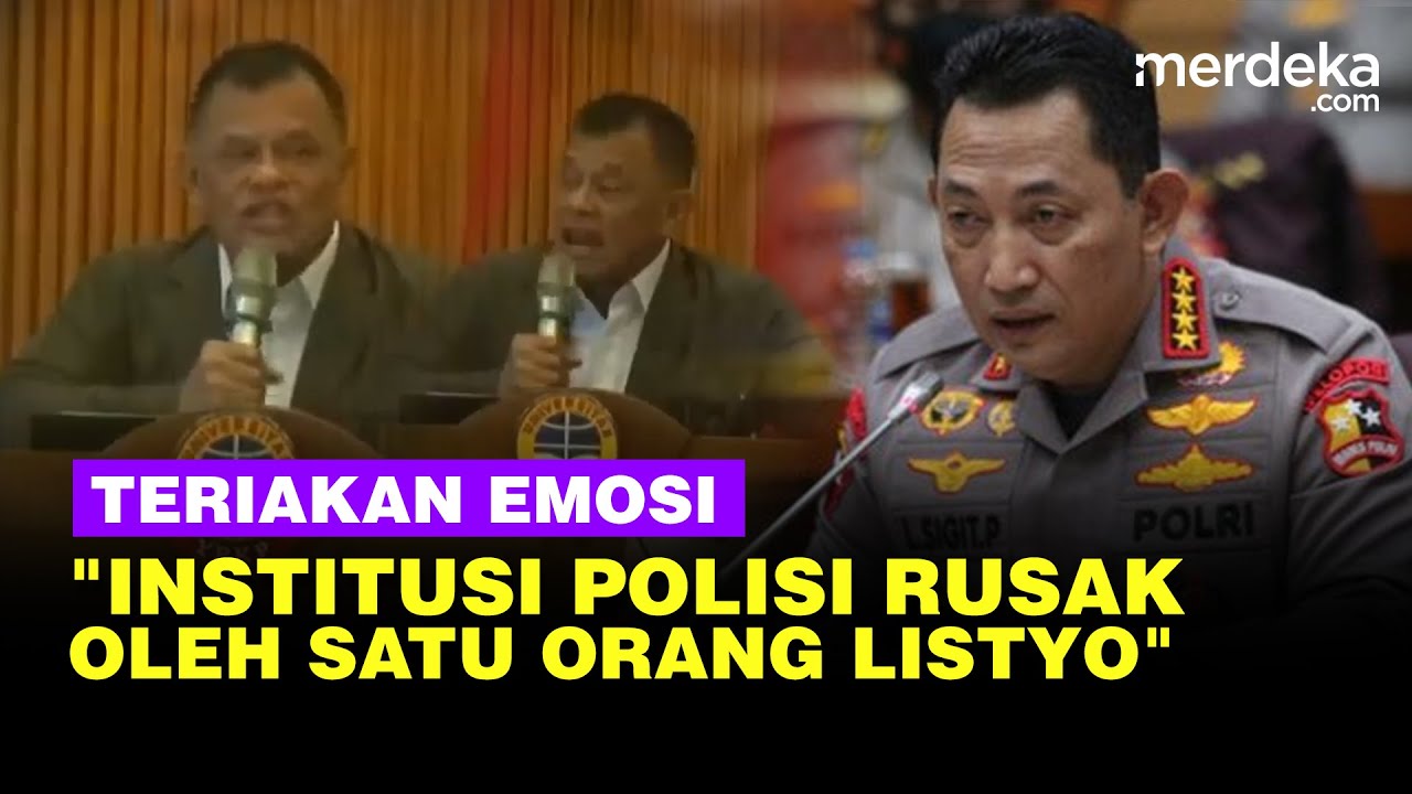 Teriakan Eks Panglima TNI Gatot Emosi Ke Kapolri Listyo: Rusak Polisi!