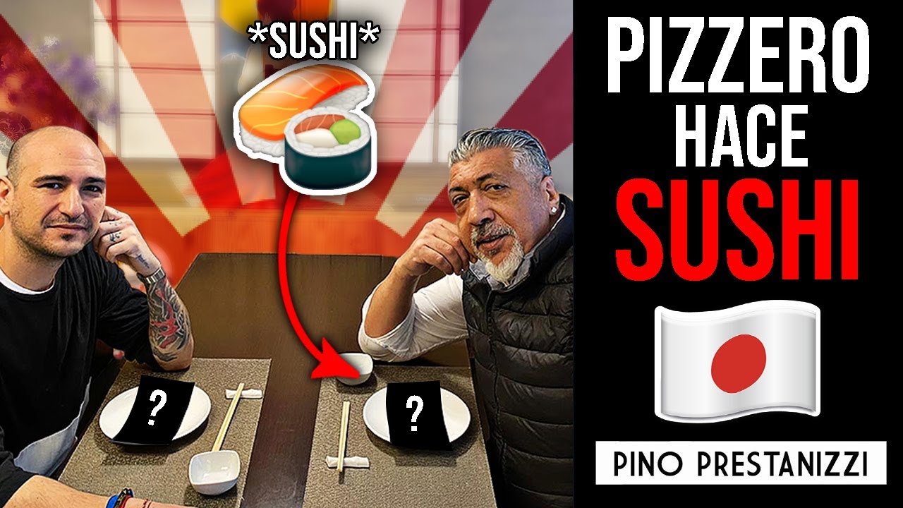 Un PIZZERO haciendo SUSHI 🍣 | Pino Prestanizzi