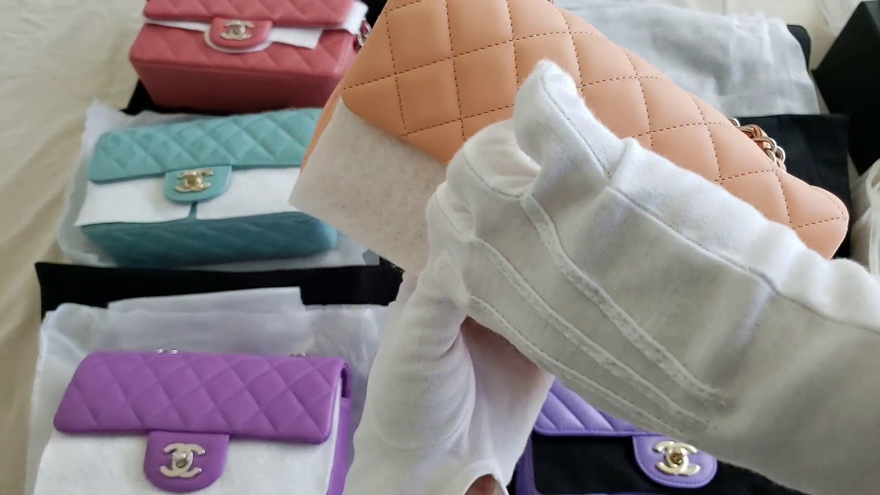 UPDATE on my ENTIRE Mini Rectangular Collections from Chanel as of late May #chanelmini #luxurypl38