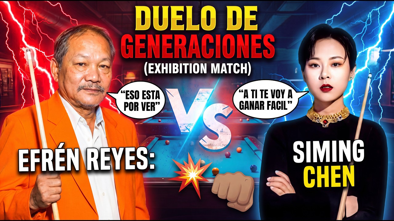 Esta JUGADORA Pensó que Podia GANAR FACIL a Efren Reyes y TERMINA ASÍ