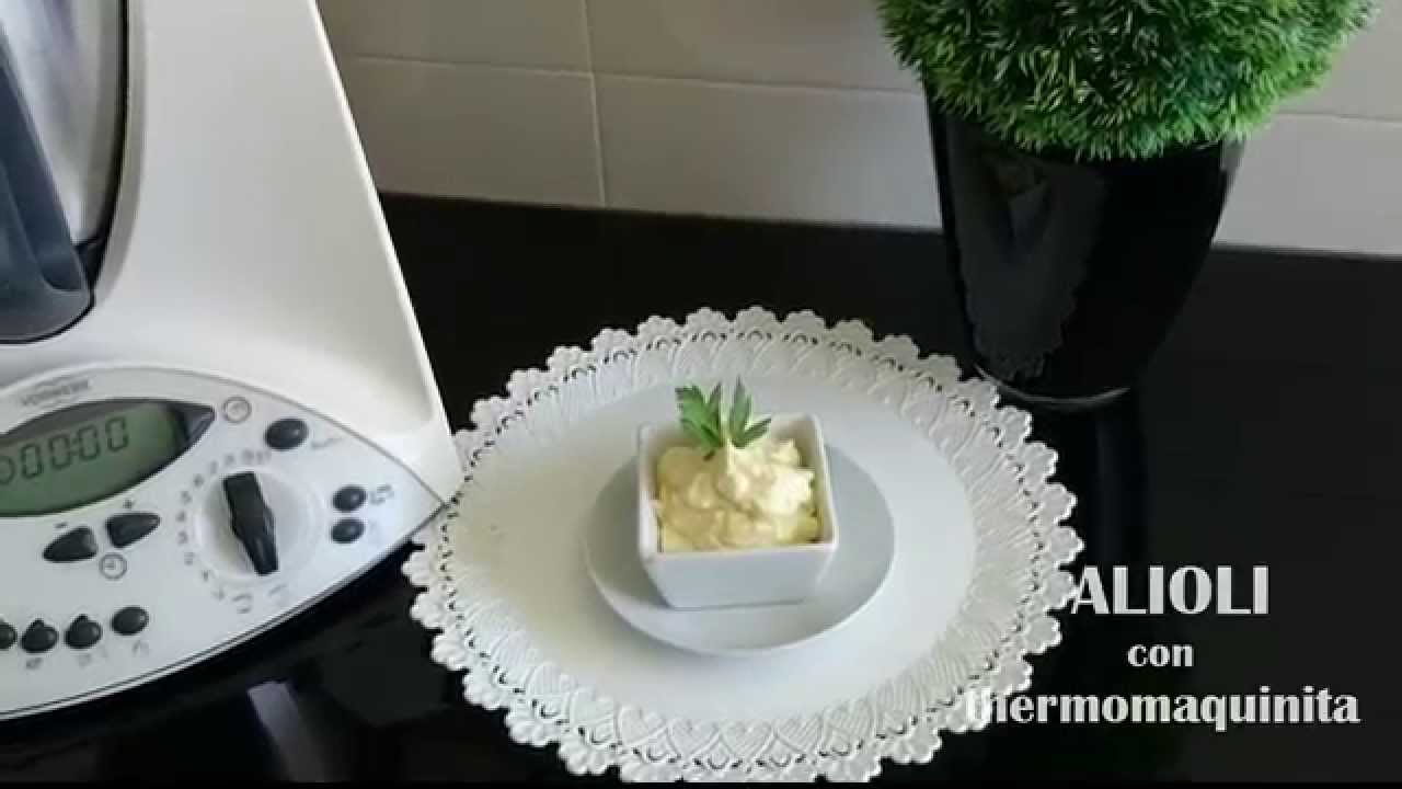 ALIOLI /THERMOMIX con Thermomaquinita