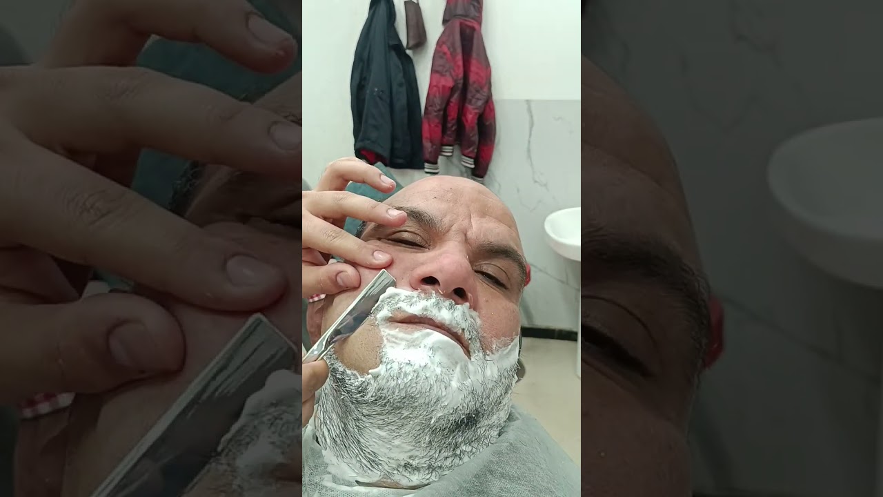 تدريب عملي للمبتدئين بالحلاقه أول مره 