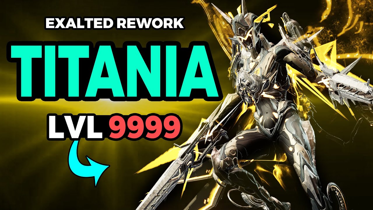Warframe: Titania Prime Ultimate Build for Level 9999 Steel Path (Exalted Rework) 🦋