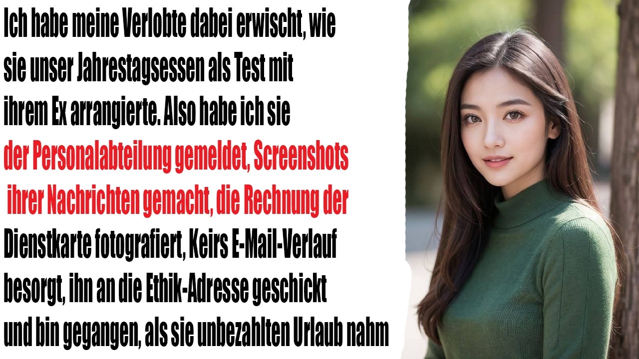 Erwischte meine Ex als „Journalistin“ – also schickte ich die Beweise meinem Anwalt