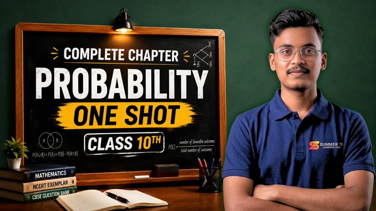 Probability One Shot🔥 | Class 10th Maths Chapter 14 | Siba Pratim Dash