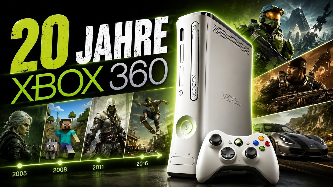 20 Jahre Xbox 360 - Die GANZE Geschichte