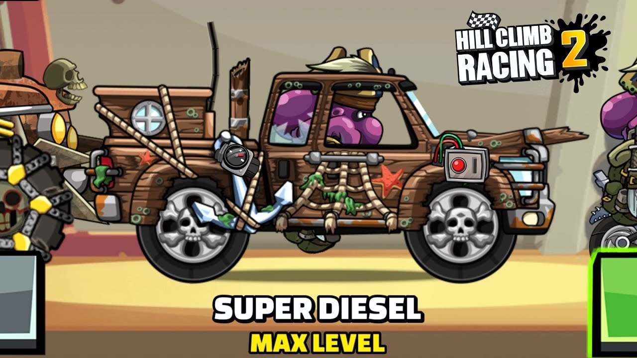 Super Diesel 4x4 - BUNDLE DAVE Hill Climb Racing 2