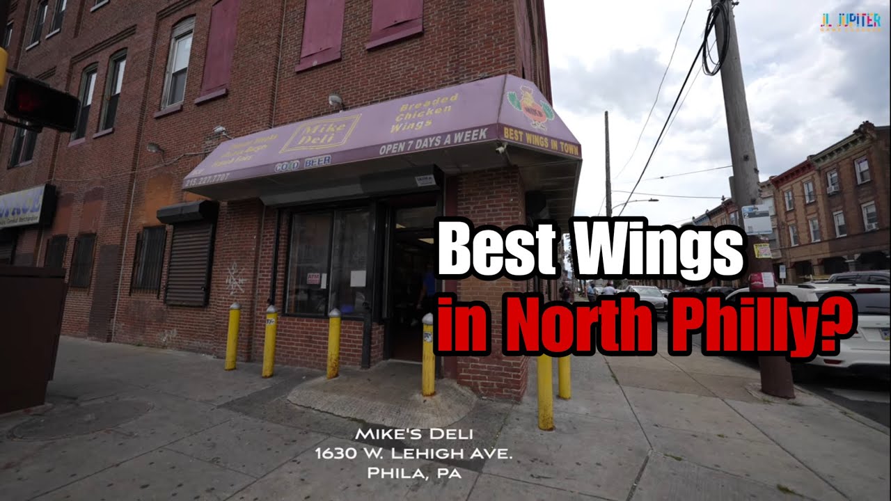 BEST Breaded Wings at Mike's Deli 📍 North Philly Hood 🔥