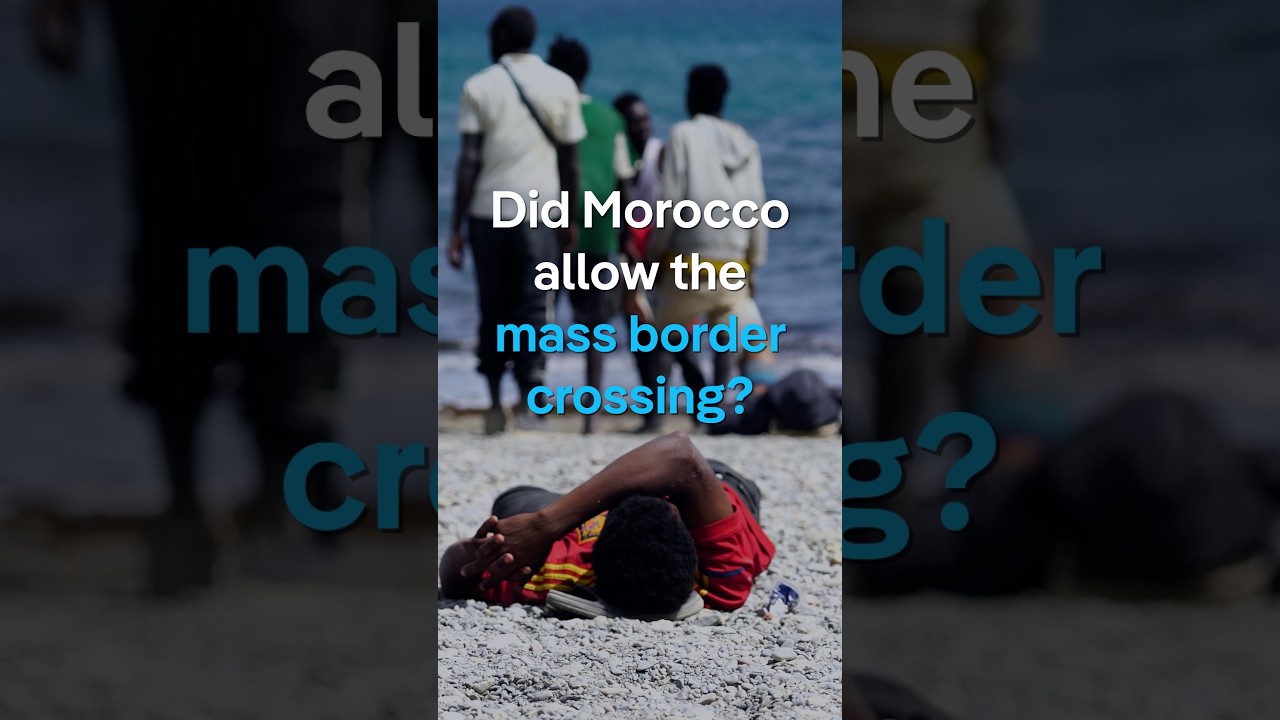 Migrants in Ceuta say Morocco opened the way to Europe | DW News