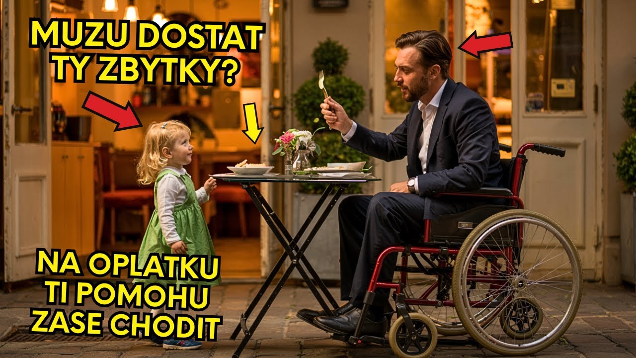 Chudá dívka prosí ochrnutého milionáře: „Vyměňí zbytky od večeře za lék.