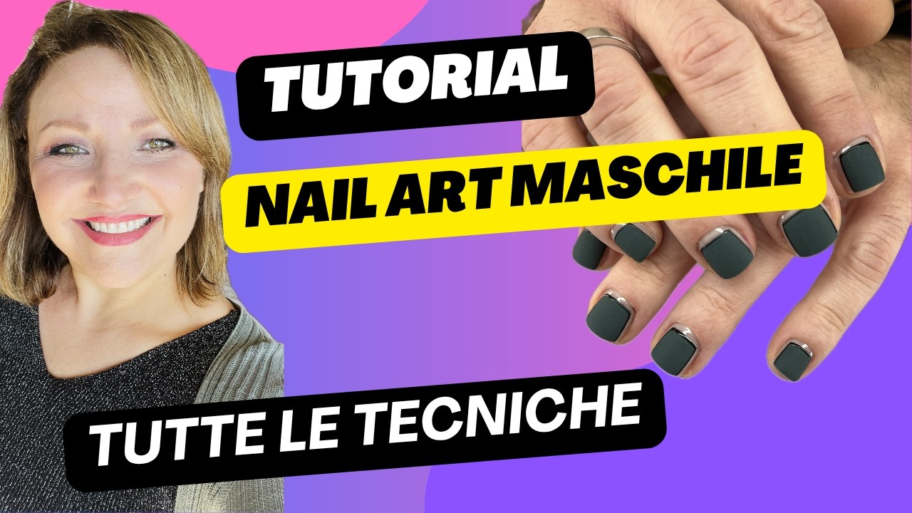 CORSO GRATUITO SULLA NAIL ART MASCHILE!#nailseducation #paolafioravanti #nailtutorial