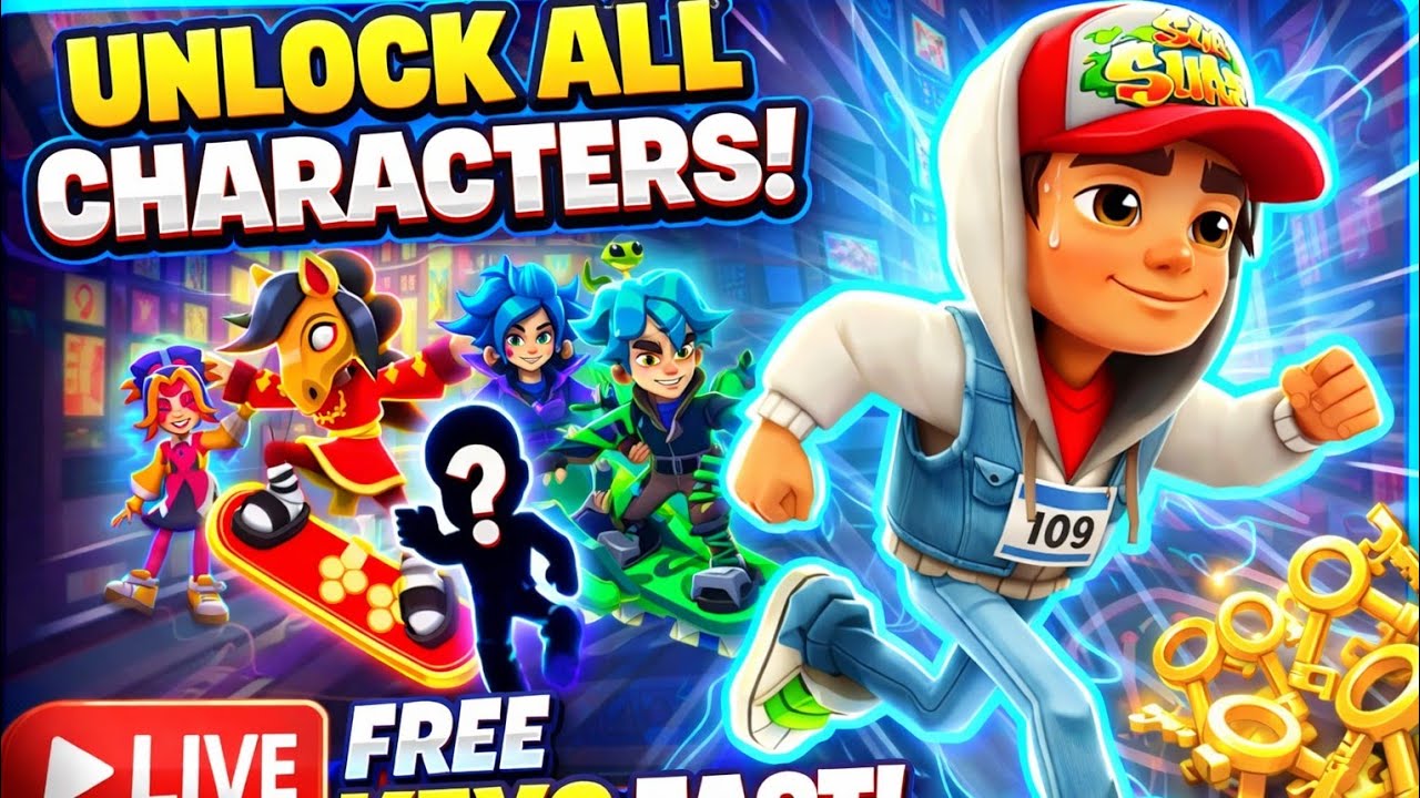 SUBWAY SURFERS LIVE 🔴 | Can I Break My Highest Score Today?! 😱🔥