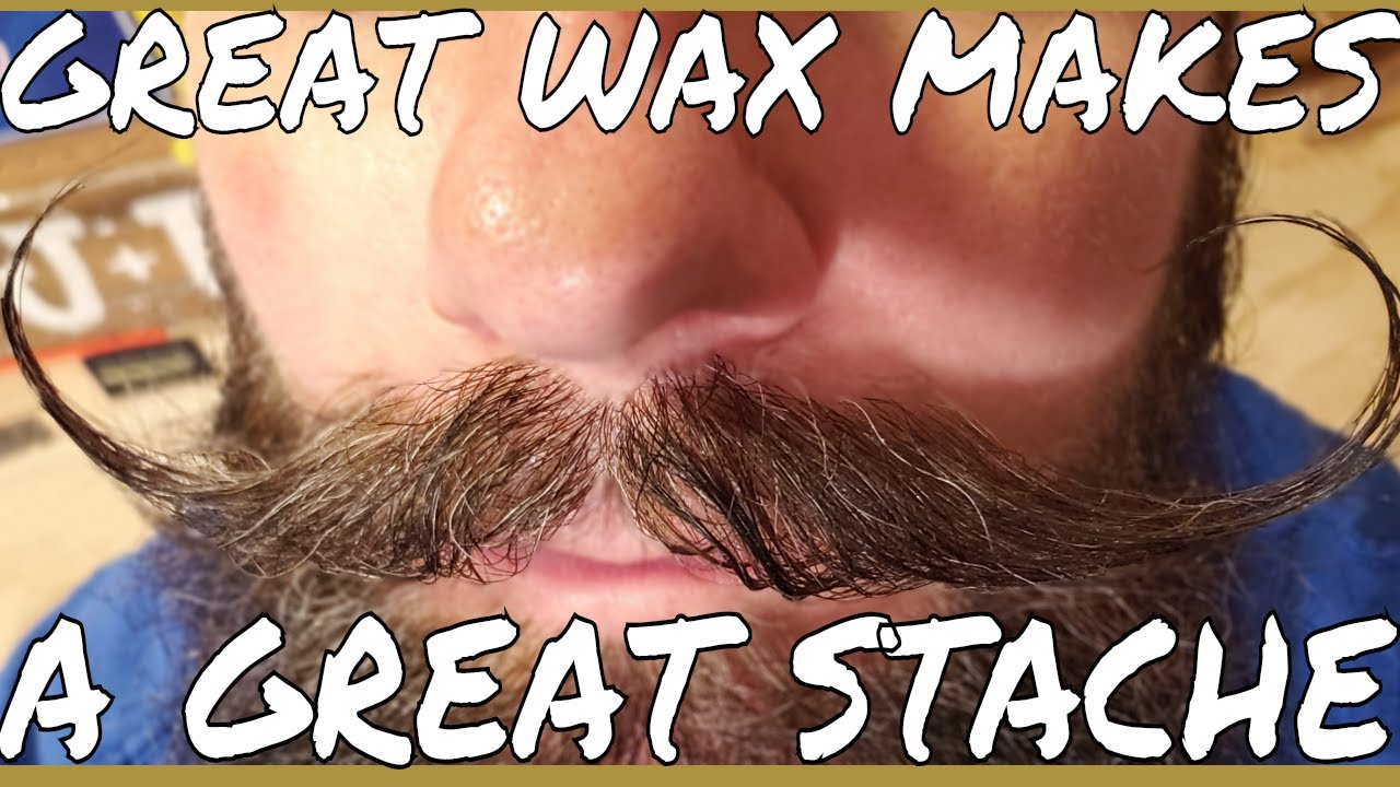 MUSTACHE WAX that you can make