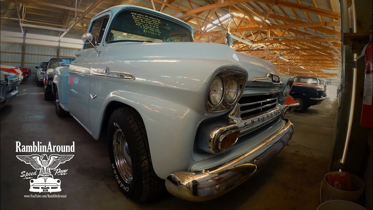 1958 Chevrolet Apache Shortbed Stepside Pickup at Country Classic Cars